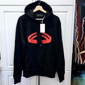 Helmut Lang Limited Edition Logo-Print Hooded Sweatshirt